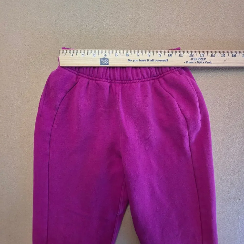 Lululemon Scuba Mid-Rise Oversized Jogger Sweatpant Ripened Raspberry Sz XXS